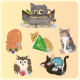 DnD Cats Sticker Bundle